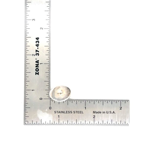 925 Oval Shaped Turquoise Stud Earrings - Picture 5 of 6